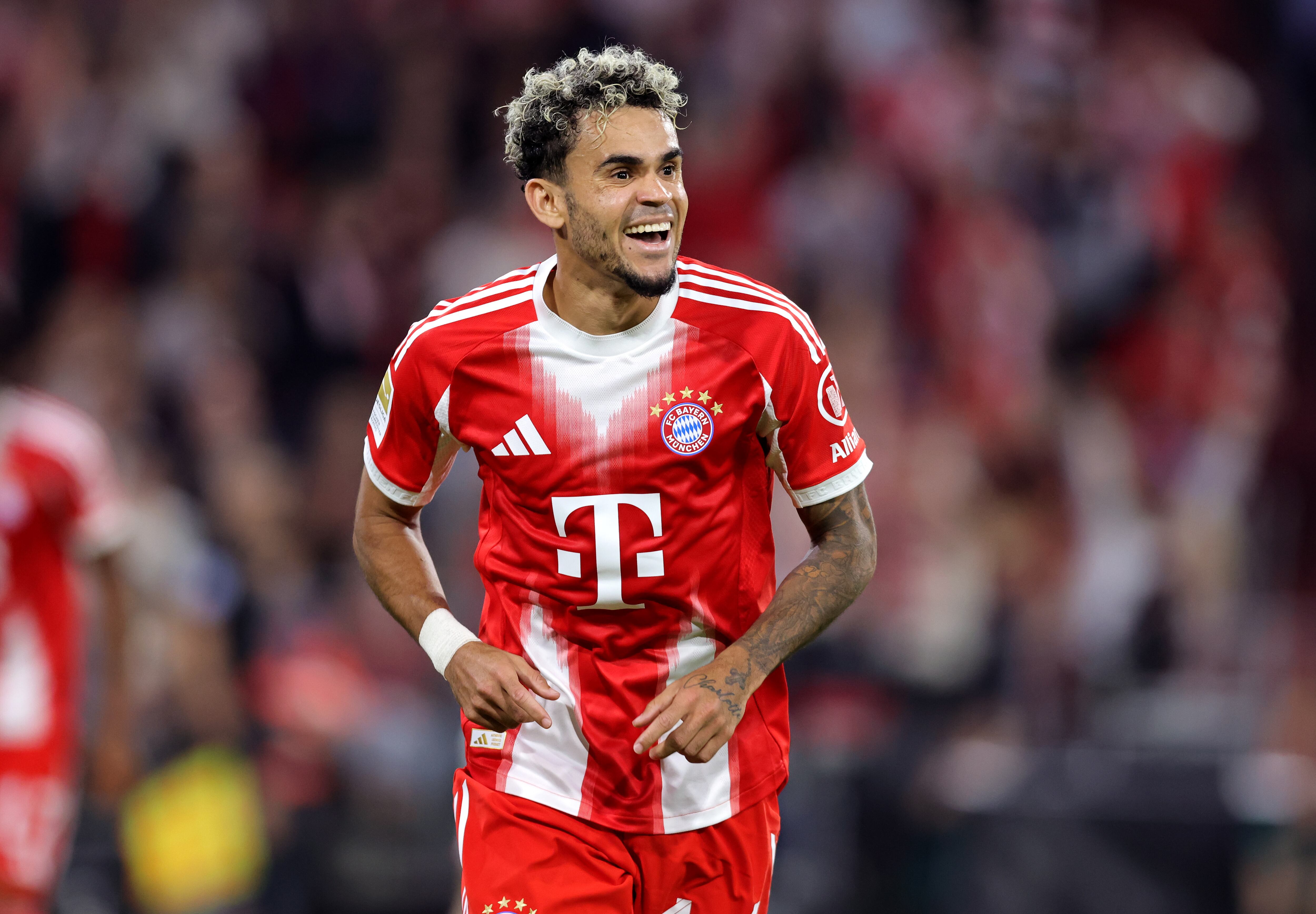 Luis Díaz en encuentro con el Bayern Múnich ante el RB Leipzig en la Bundesliga. FOTO: Marcel Engelbrecht