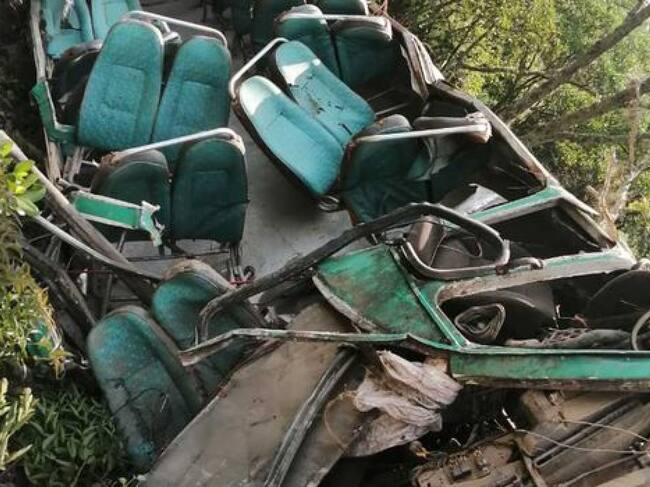 Accidente San Andrés / cortesía