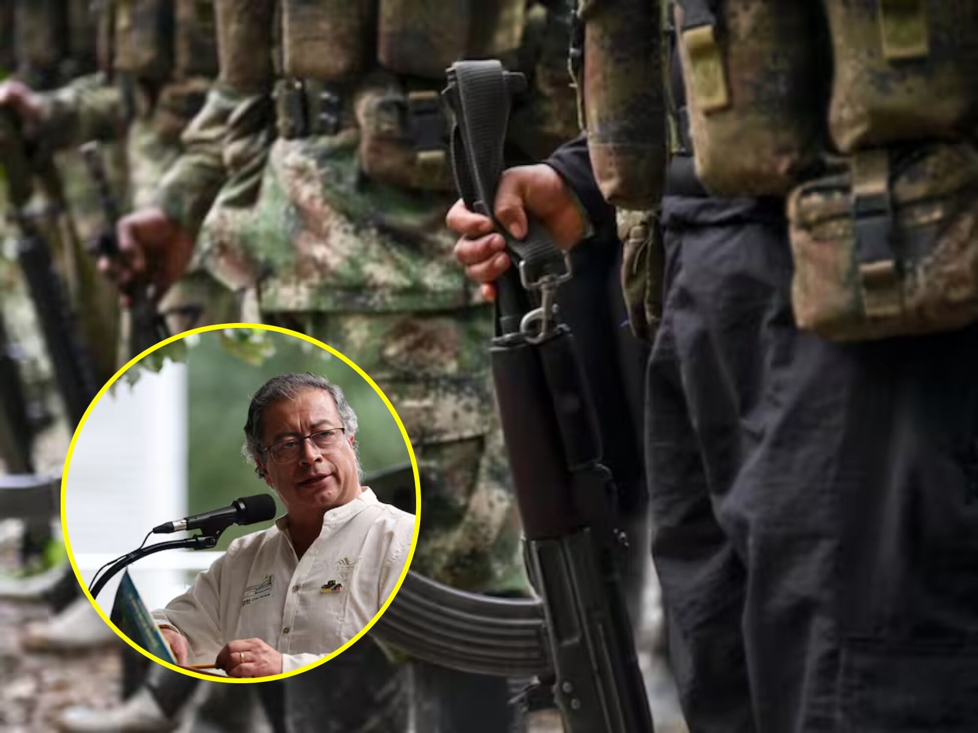 Clan del Golfo y Gustavo Petro