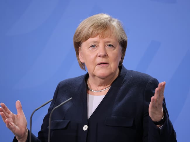 Angela Merkel condena a Rusia y expresa su apoyo a Scholz, la UE y EE.UU.