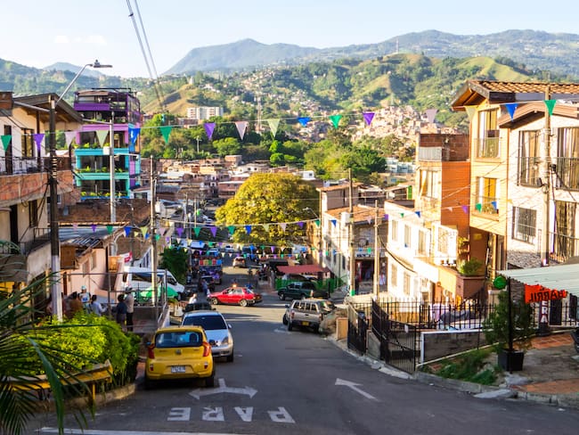 Comuna 13 de Medellín. Foto: Getty Images