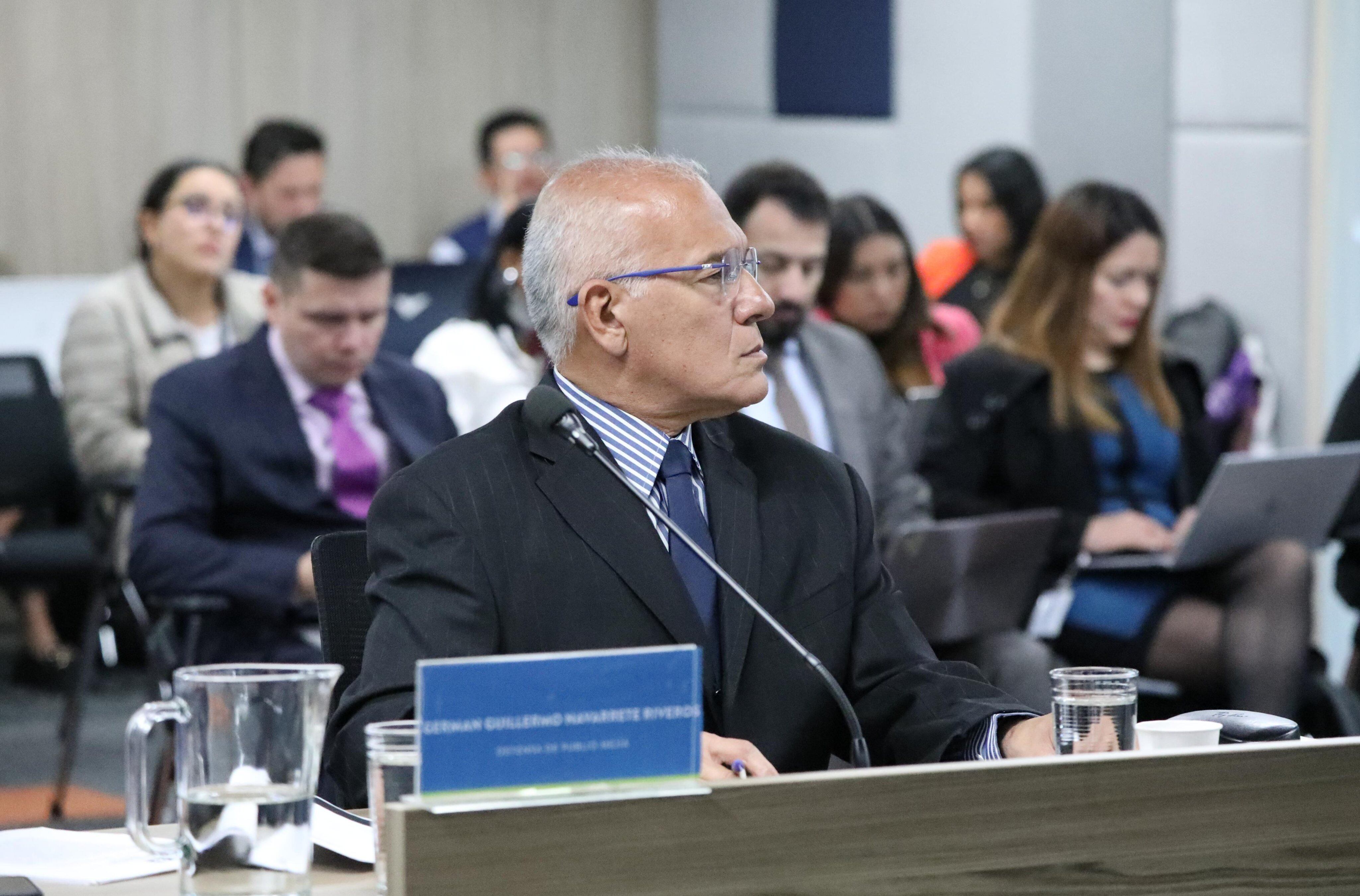 Hernán Mejía. Foto: JEP.