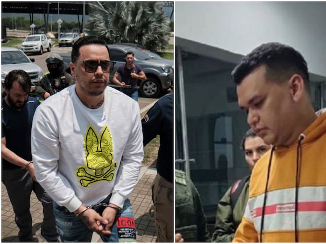 Cabecillas de ‘Los Costeños’, Jorge Eliecer Díaz, alias ‘Castor’, y ‘Los Pepes’, Digno Palomino, podrían ser llevados a cárceles en Barranquilla. Foto: Suministrada.