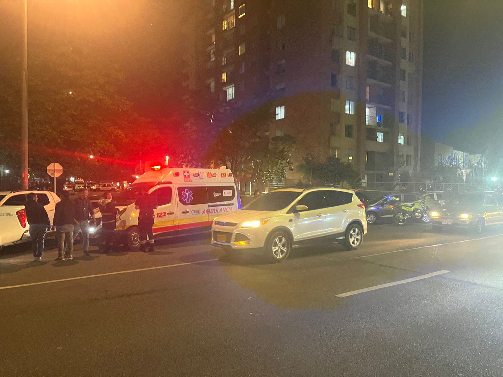 Luega en donde encontraron muerto al coronel Óscar Dávila. Foto: W Radio