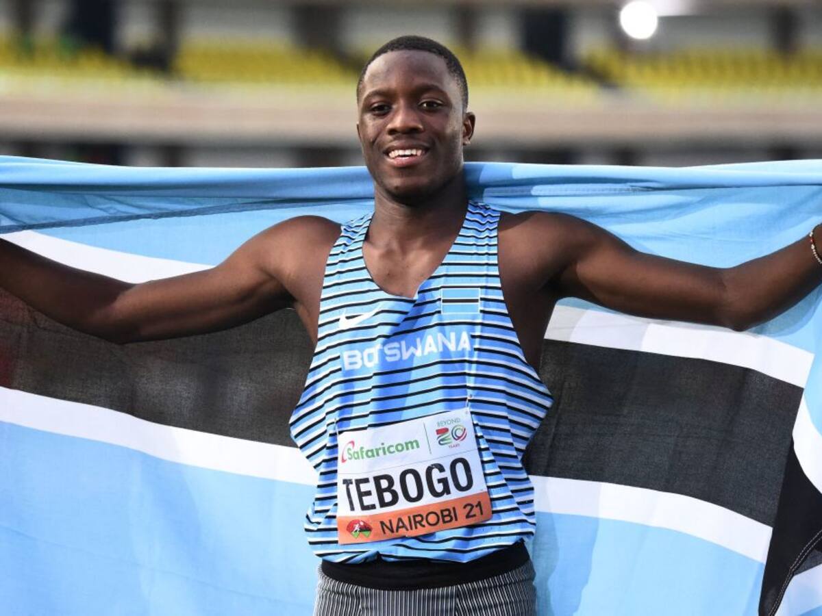 Letsile Tebogo impuso récord mundial en la pista del Pascual Guerrero