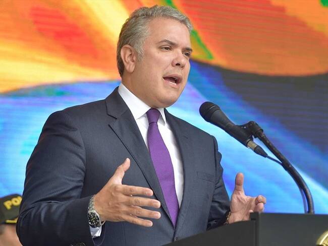 Presidente Duque: “Esperamos avanzar rápidamente con el proyecto del Metro de Bogotá”. Foto: Agencia Anadolu