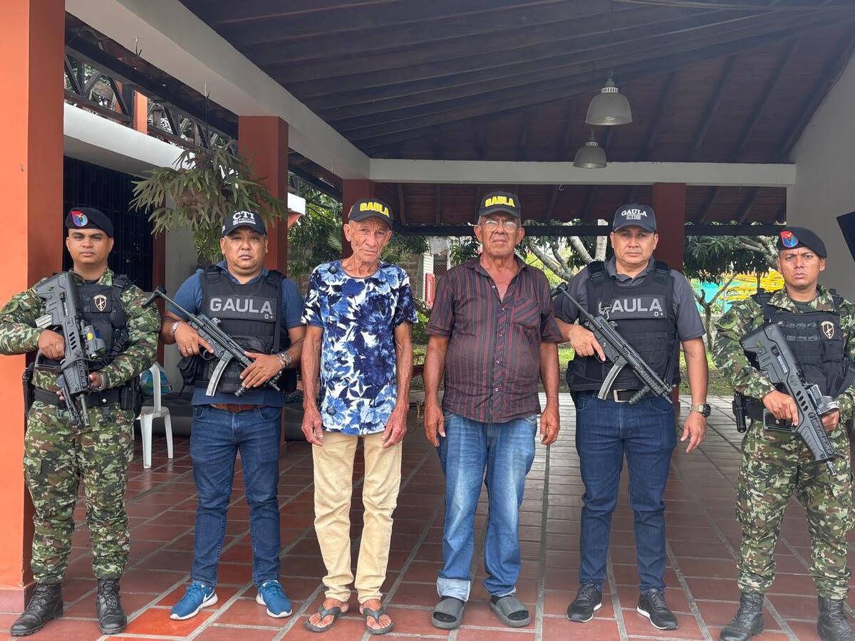 El Gaula del Ejército rescató a dos hermanos secuestrados en Candelaria, Valle del Cauca