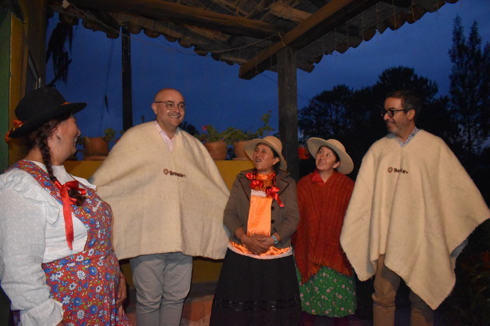 Foto/Embajada de la UE durante su visita a varios municipios de Boyacá.
