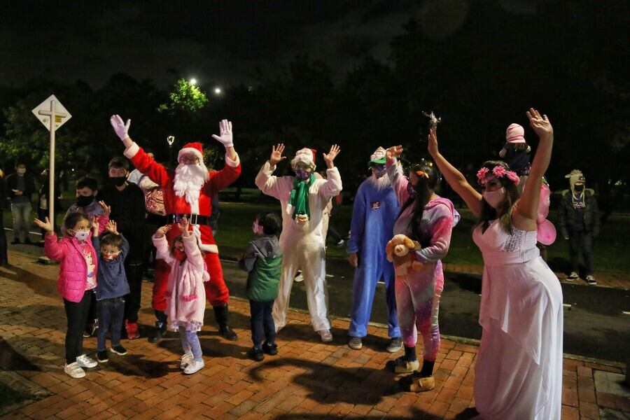 Novenas en Bogotá. Foto: Colprensa.