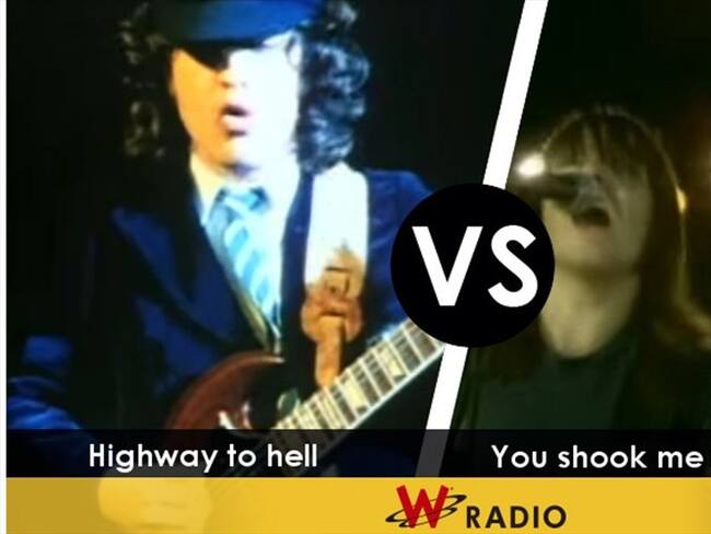 ¿&quot;Highway to hell&quot; o &quot;You shook me all night long&quot; de AC/DC?. Foto: En YouTube, acdcVEVO