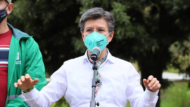 Claudia López, alcaldesa de Bogotá. Foto: Colprensa