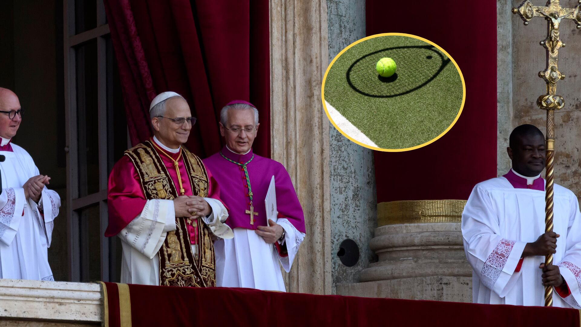 Papa León XIV. Foto: Antonio Masiello/Getty Images - Tenis. Imagen de referencia. Getty Images.