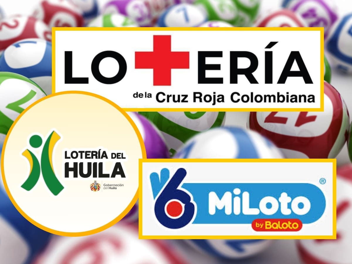 Resultados Lotería Cruz Roja, Huila y MiLoto HOY 23 de diciembre de 2025: último sorteo y premios