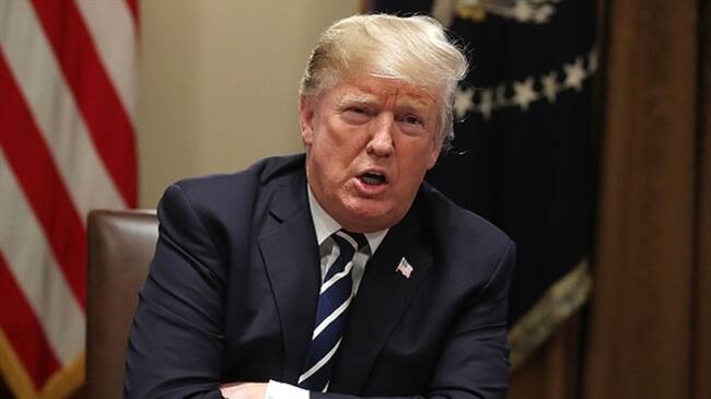 El presidente de Estados Unidos, Donald Trump. Foto: Getty