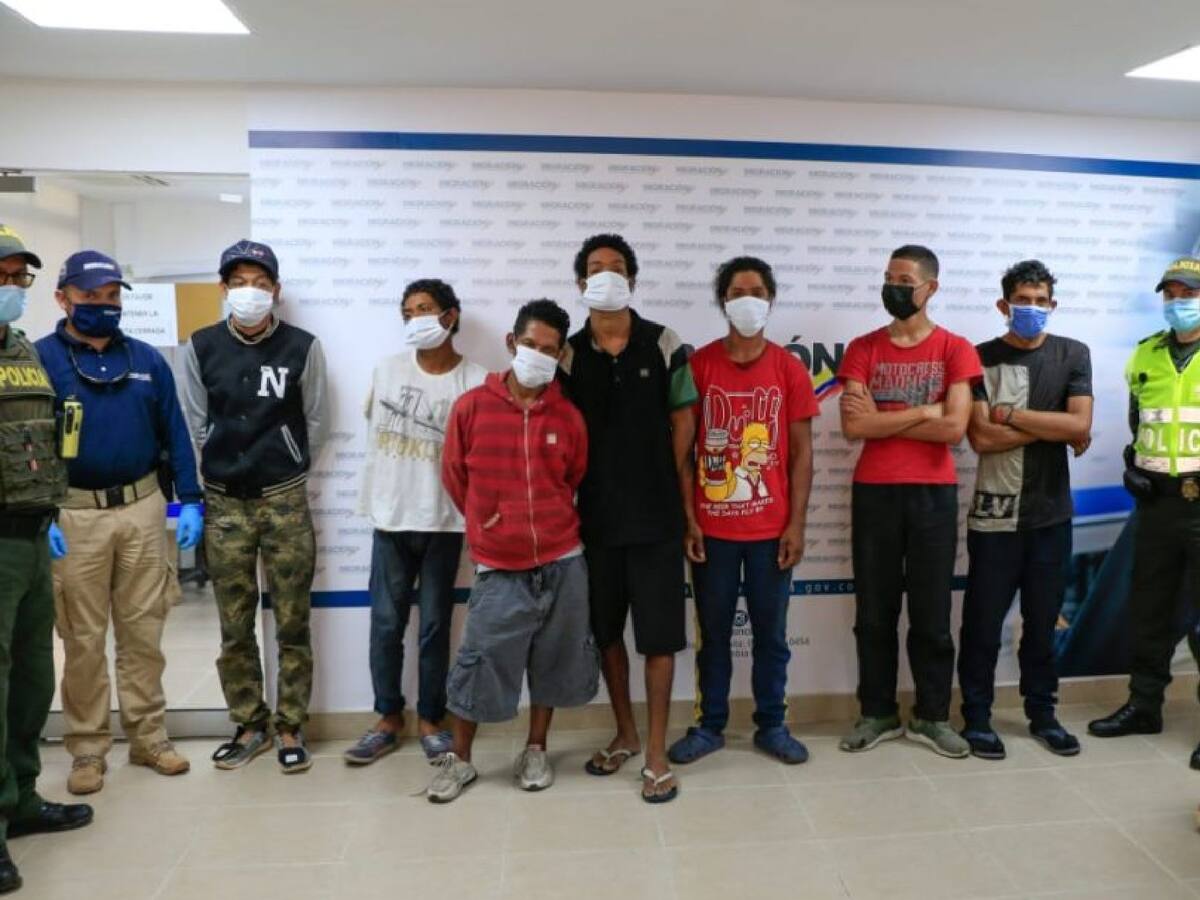 Expulsaron a 10 migrantes por cometer hurtos en Bucaramanga