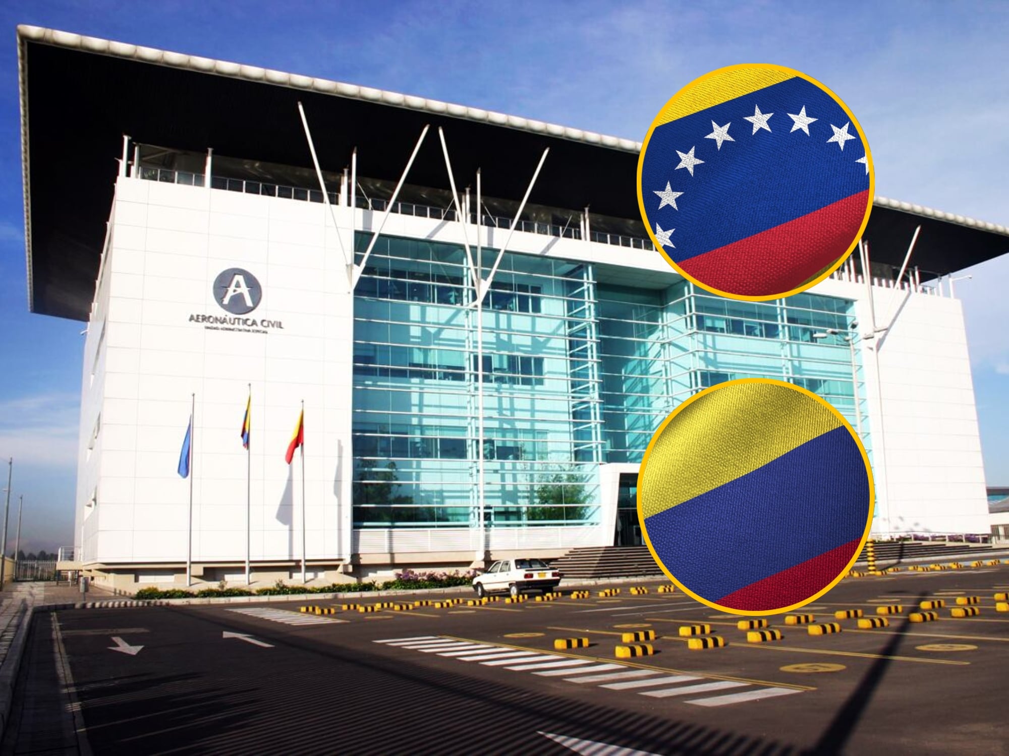Aerocivil confirmó la suspensión de vuelos comerciales entre Colombia y Venezuela. Fotos: suministradas y Getty Images.