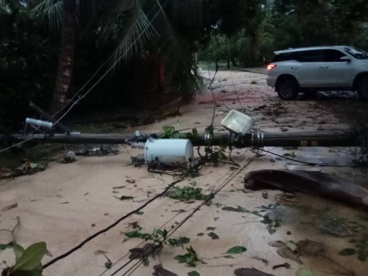 Fuertes lluvias afectaron infraestructura eléctrica en 15 municipios de Córdoba