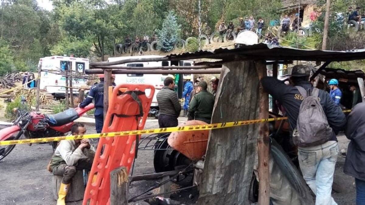 Mueren dos mineros tras quedar atrapados en una mina en Cucunubá, Cundinamarca