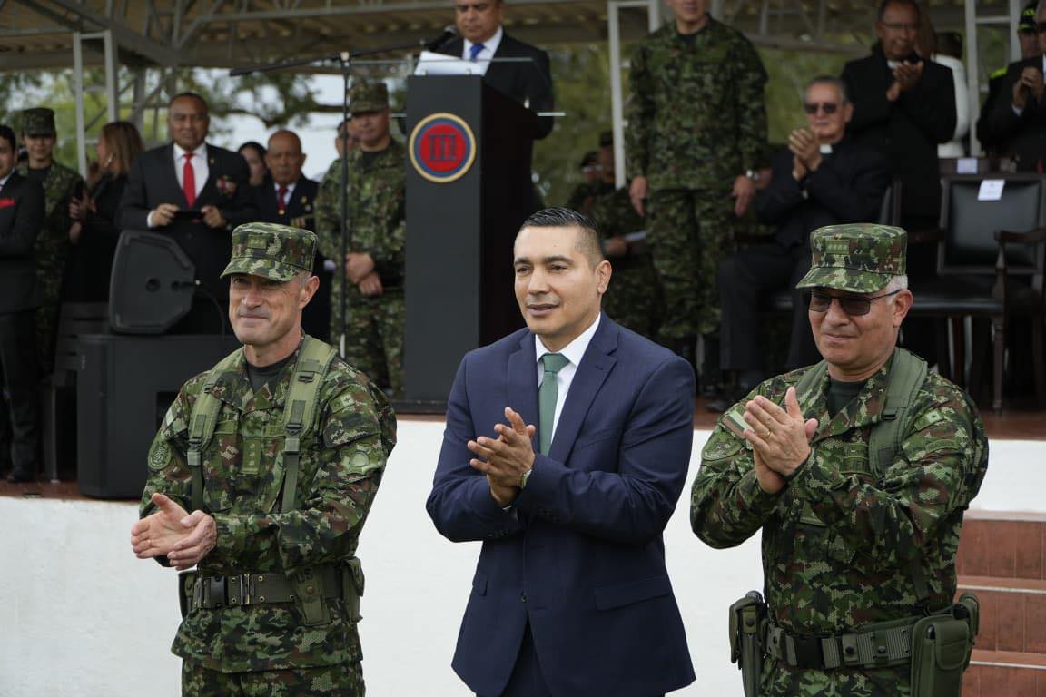 Octavio Guzmán, gobernador del Cauca. Crédito: Gobernación del Cauca.