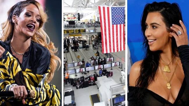 La cuenta de Instagram de la Administración de Seguridad en el Transporte de EE.UU. es un éxito solo superado por Rihanna (izda), National Geographic y Kim Kardashian. Foto: BBC/GETTY/REUTERS