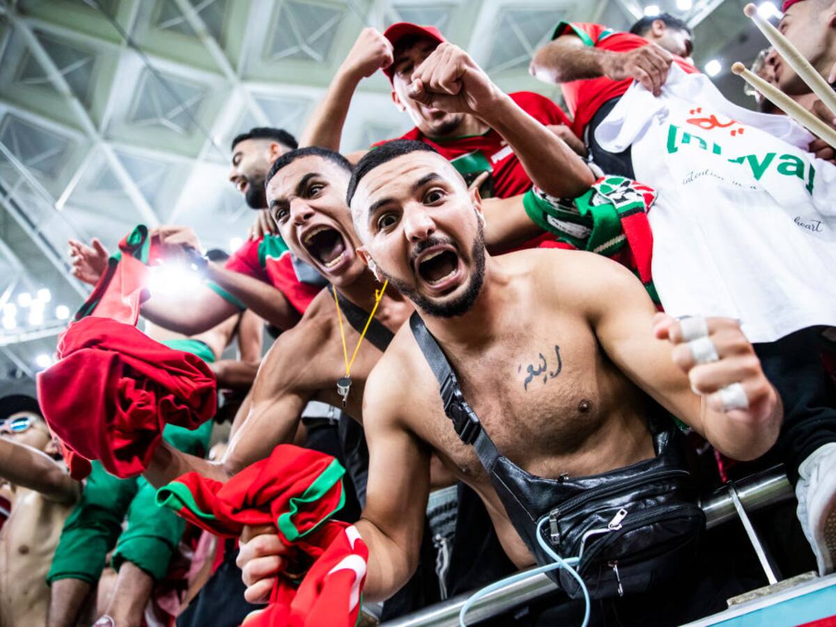 Video: festejo de hinchas de Marruecos tras pasar a semifinales del Mundial de Qatar