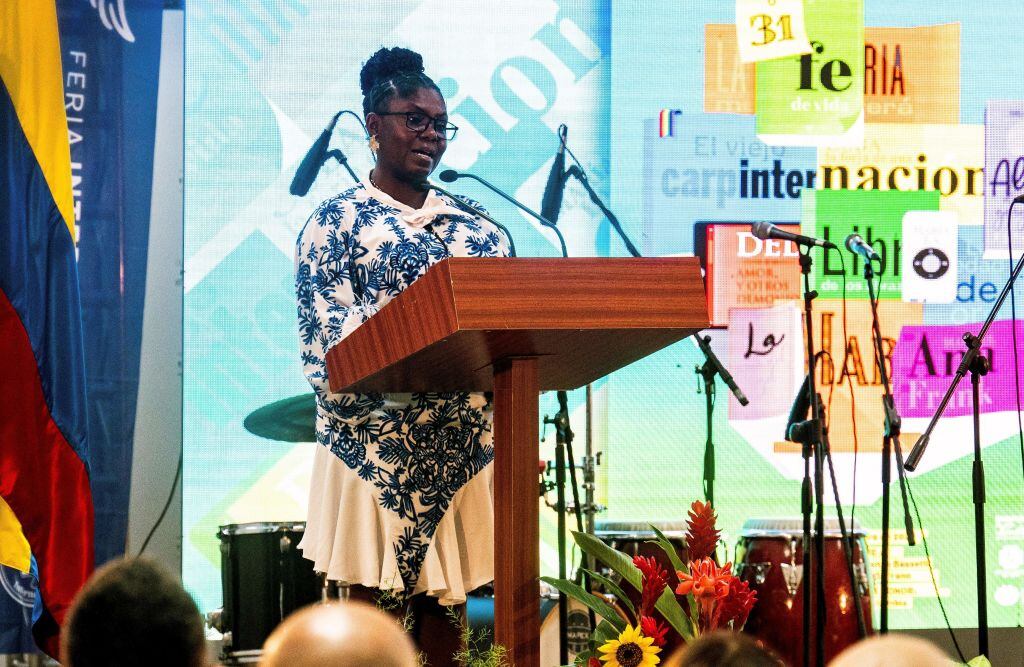 Francia Márquez en Cuba. 9 de febrero 2023. Foto: YAMIL LAGE/AFP via Getty Images.