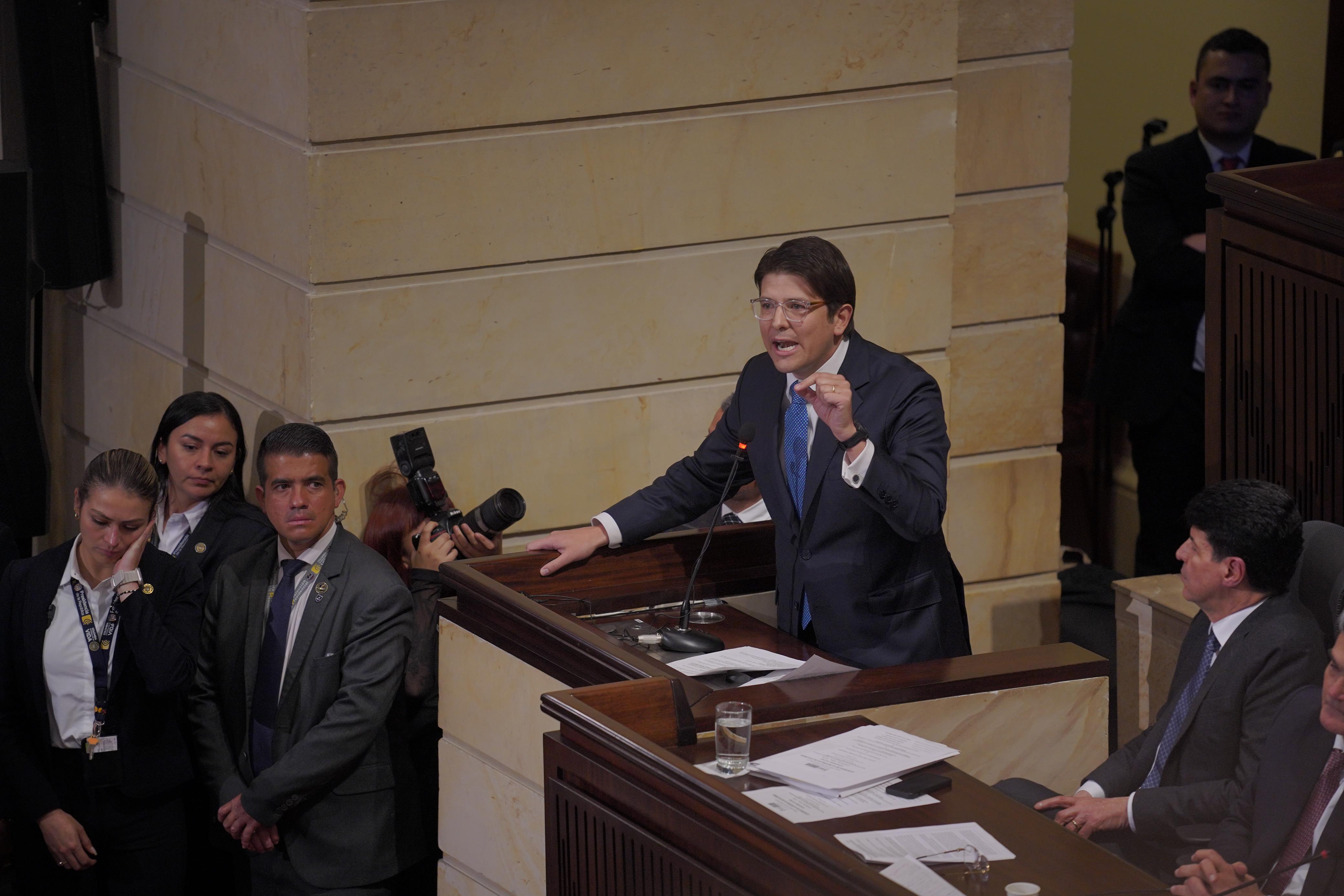 Senador Miguel Uribe Turbay