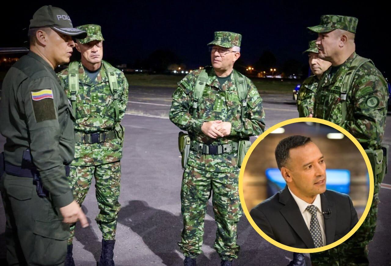 La cúpula militar y el ministro de defensa coordinarán acciones estratégicas en la región caucana que permitan reforzar el orden público. Crédito: Ejército Nacional.