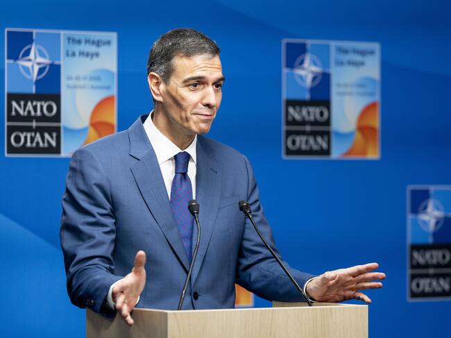 Presidente del Gobierno español, Pedro Sánchez. FOTO: EFE/EPA/KOEN VAN WEEL