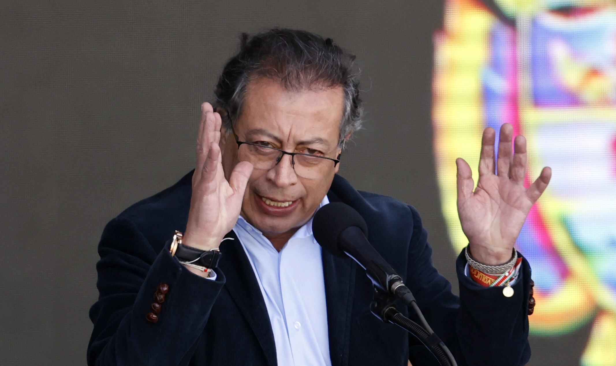 El presidente colombiano, Gustavo Petro. Foto: EFE.