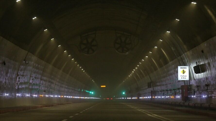 Túnel de la Línea. Foto: Colprensa-Sergio Acero