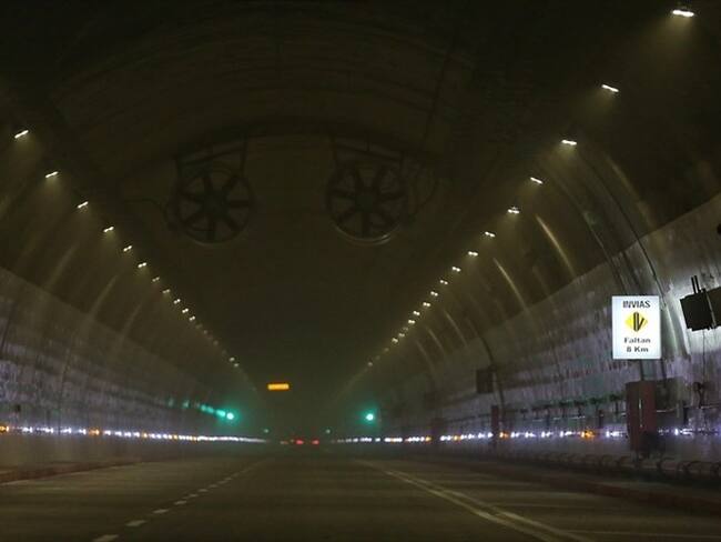 Túnel de la Línea. Foto: Colprensa-Sergio Acero