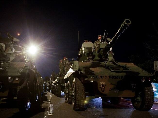 Fuerza Pública. Foto: Colprensa