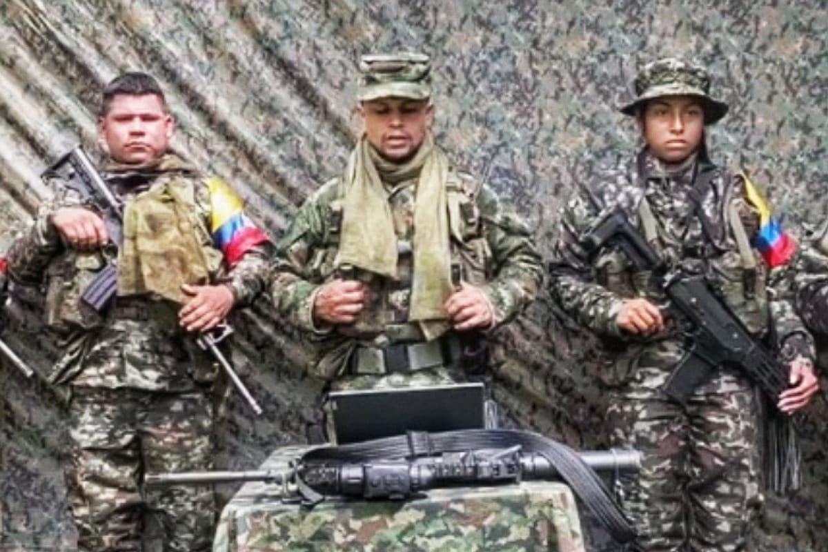 Frente Jaime Martínez, disidencias de las Farc. Crédito: Suministrada.
