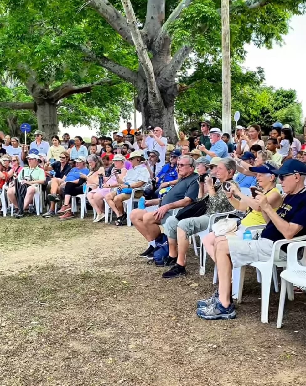 Llegada de turistas a Santa Bárbara de Pinto/ Alcaldía municipal.