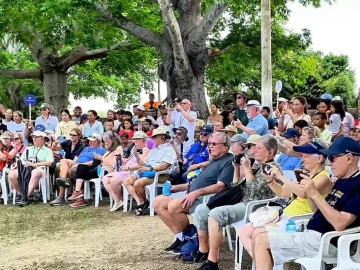 Santa Bárbara de Pinto, Magdalena, recibió al primer grupo de turistas del crucero AmaMagdalena