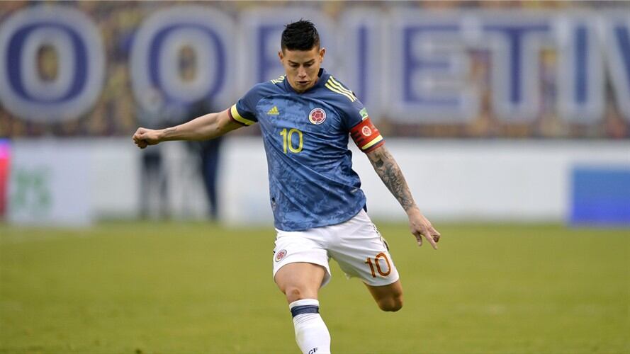 James Rodríguez desmiente versiones de agresiones en el vestuario de la Selección Colombia. Foto: Getty Images