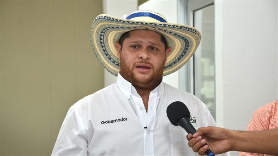 El gobernador de Córdoba, Orlando Benítez, confirmó que la reapertura de municipios sin COVID-19. Foto: Cortesía