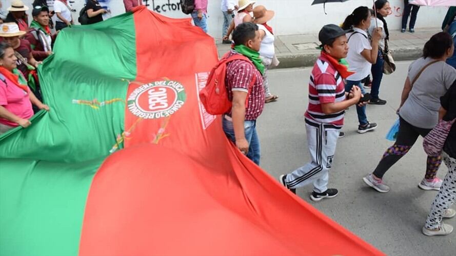 De acuerdo a las autoridades indígenas, recientemente se han difundido amenazas contra los habitantes de la vereda La Elvira y otros sitios como El Despunte y La Silvia. Foto: Cric