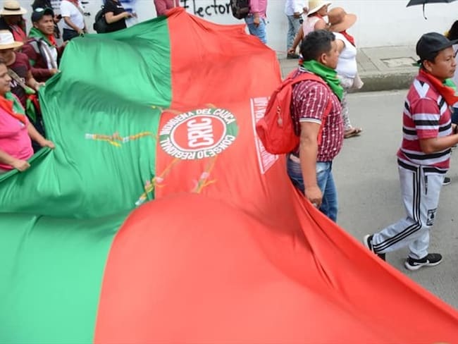 De acuerdo a las autoridades indígenas, recientemente se han difundido amenazas contra los habitantes de la vereda La Elvira y otros sitios como El Despunte y La Silvia. Foto: Cric