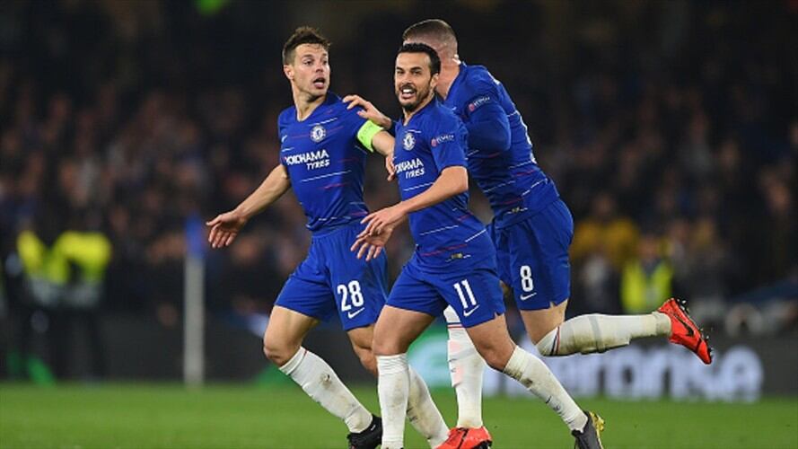 Chelsea vence a Eintracht en penales y jugará ante Arsenal la final de Europa League. Foto: Getty Images