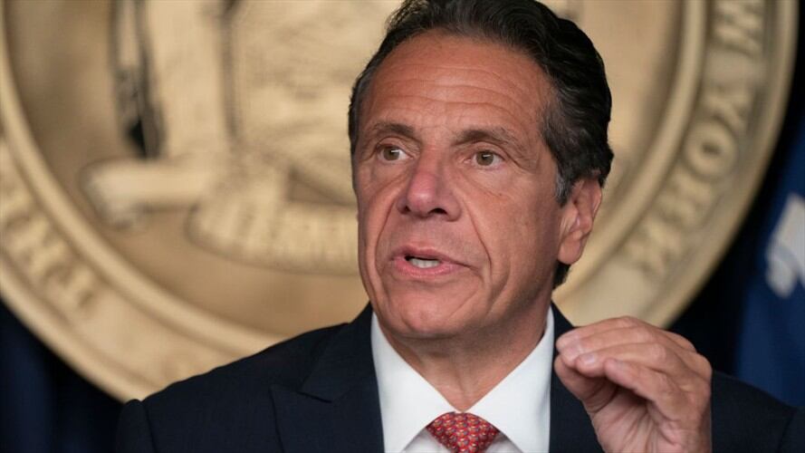Andrew Cuomo anunció su renuncia luego de las acusaciones por acoso sexual. Foto: Lev Radin/Pacific Press/LightRocket via Getty Images