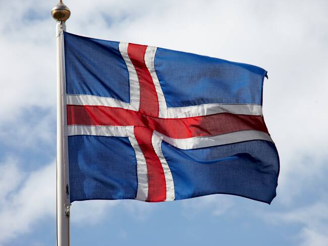Islandia bandera imagen de referencia. Foto: Getty Images.