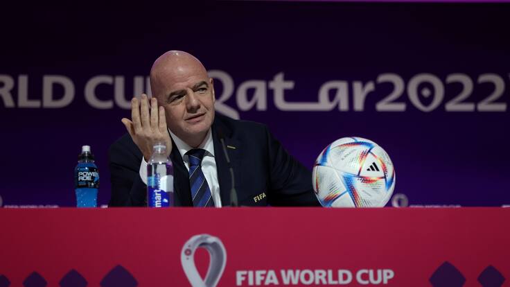 Vamos a ver el mejor mundial de la historia: presidente de la FIFA sobre Qatar