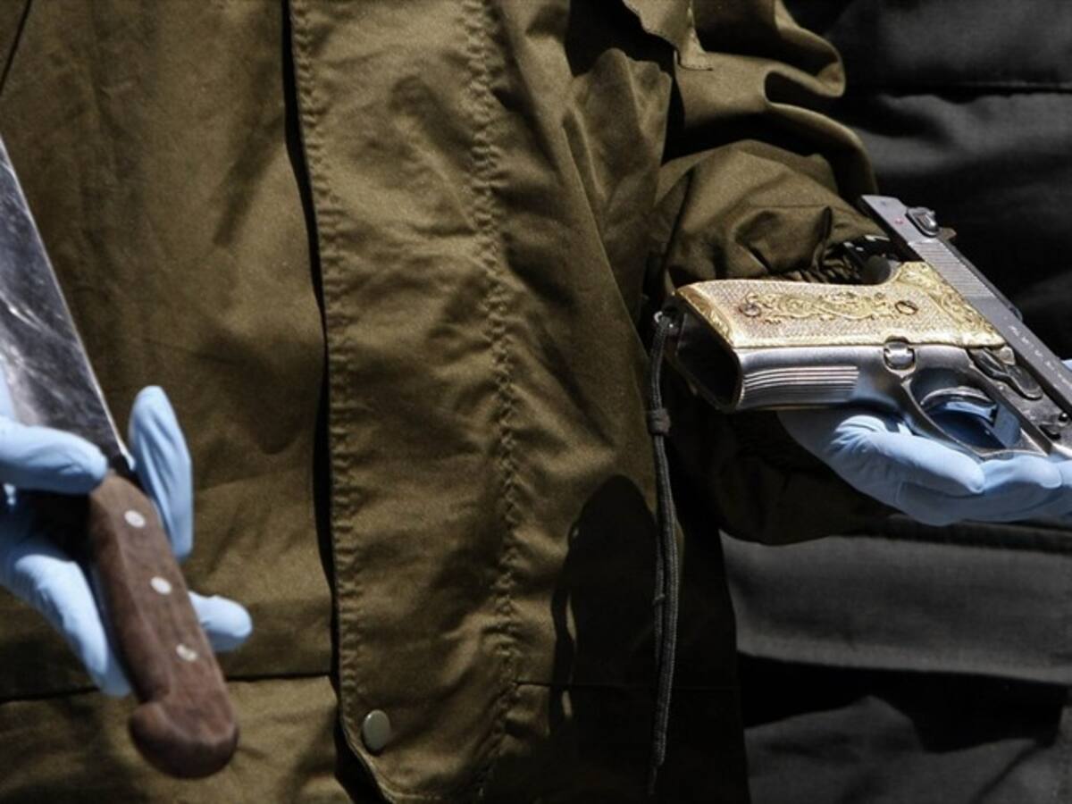 Secretario de Seguridad de Bogotá explica que medidas tomarán ante el uso de armas blancas