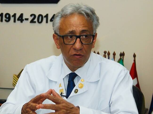 Carlos Valdés, director de Medicina Legal, insiste que cuando se quiere descalificar la ciencia, tiene que ser con ciencia. Foto: Colprensa