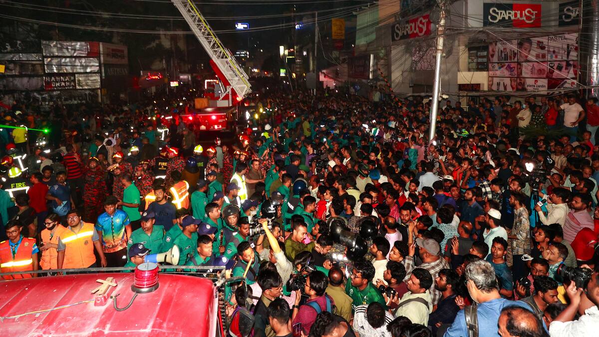 43 muertos y decenas de heridos en un incendio en Bangladés, según las autoridades
