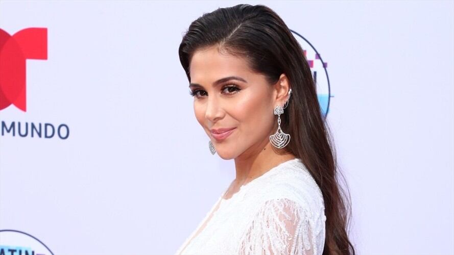 Greeicy Rendón en la ceremonia de los Latin American Music Awards. Foto: Getty Images/Joe Scarnici