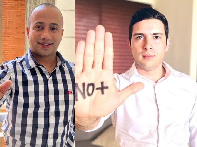 Durante el consejo de gobierno de este martes, el alcalde de Medellín, Daniel Quintero, confirmó la renuncia de Esteban Restrepo, su secretario de Gobierno y la de Juan Pablo Ramírez, de Inclusión social / Fotos: Instagram: @estebanrestre y @juanparaal