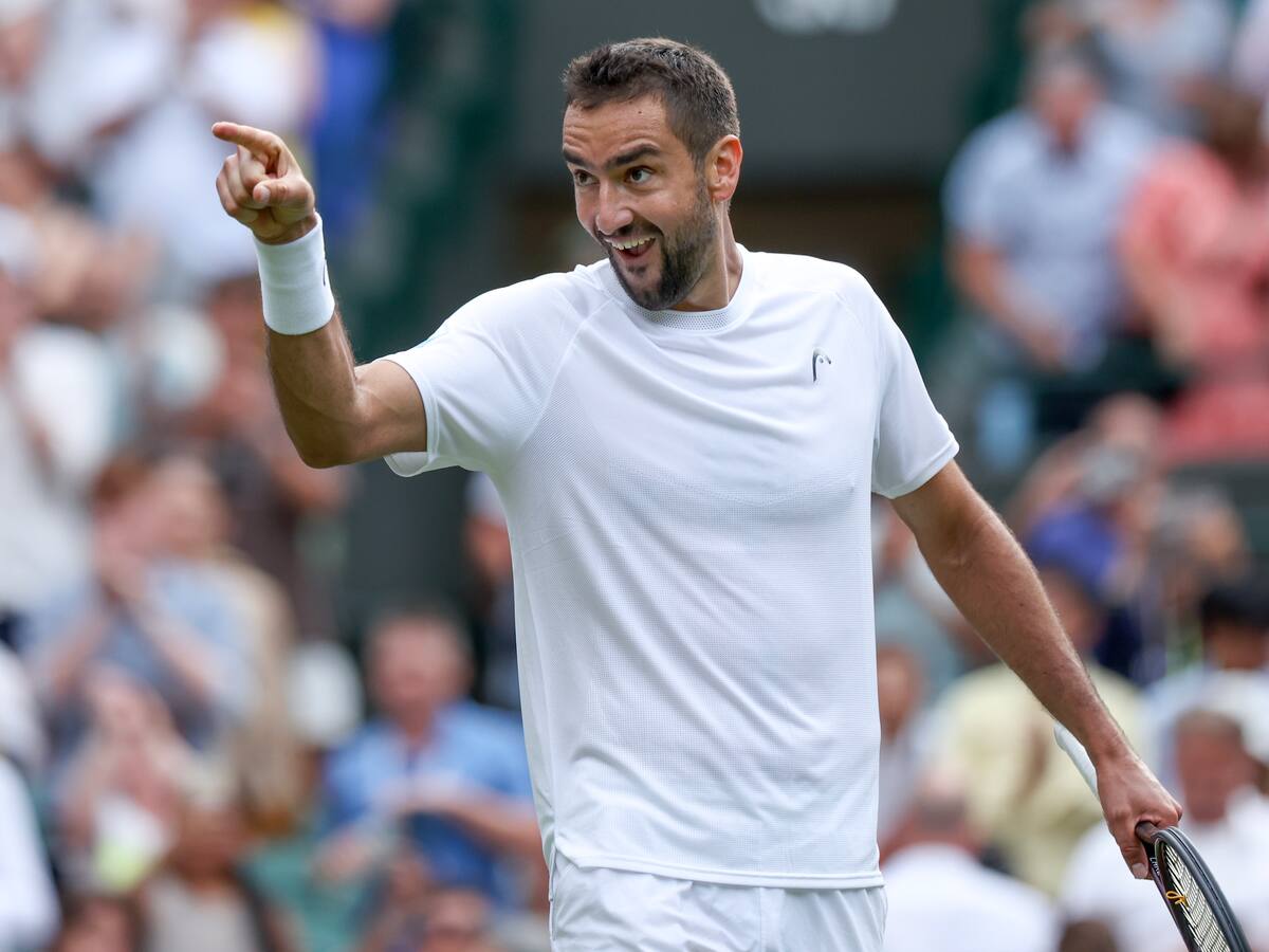 Cilic eliminó a Draper en segunda ronda de Wimbledon